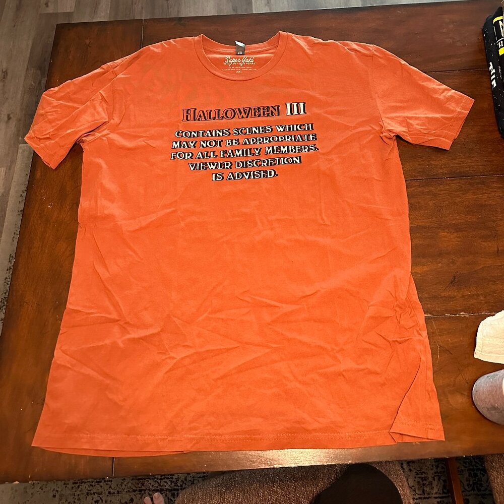 Super Yaki Halloween III T Shrit 2XL